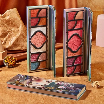 

Romantic 11 Colors Eye Shadow Palette Matte Waterproof Easy Color EyeShadow palette maquillage makeup palette maquiagem TSLM1