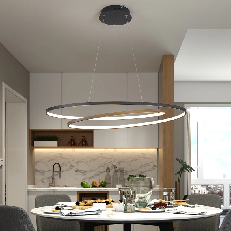 Cheap New Modern Pendant Lights For Bedroom Living Room Dining Room Office Room Fixture Creative LED Pendant Lamp Input 110V 220V