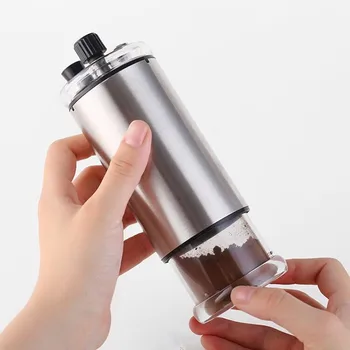 

Manual Coffee Grinder Stainless Steel Hand Crank Coffee Grinding Machine Handmade Coffee Bean Grinder Kitchen Cooking Tool