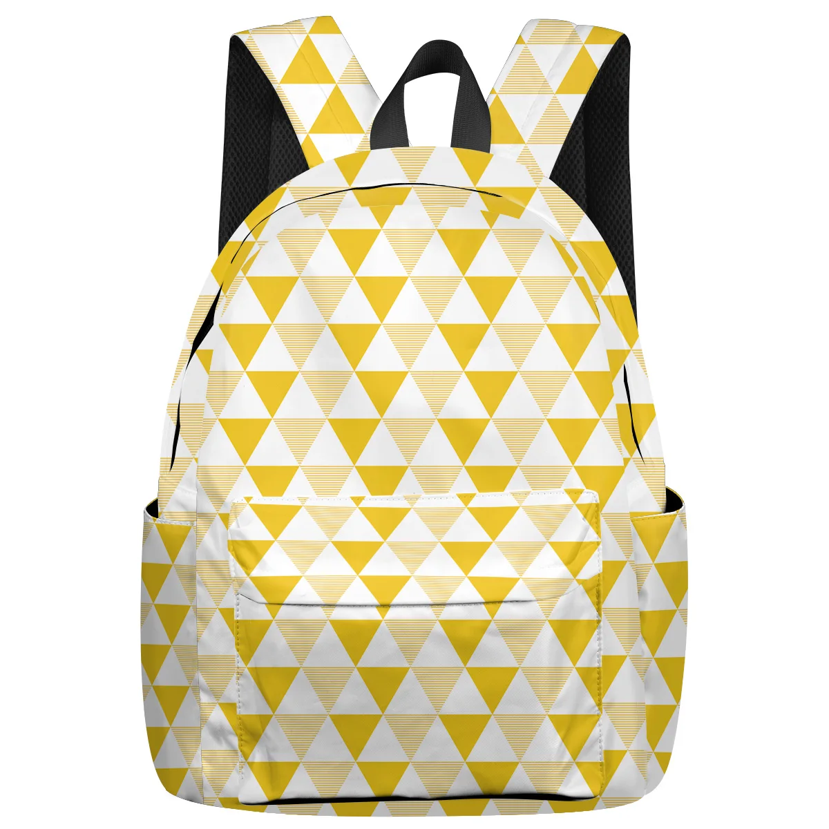 

Triangular Mosaic International Airplane Travel Internal Frame Backpacks Multipurpose Daypacks Tactical Backpacks National Flag