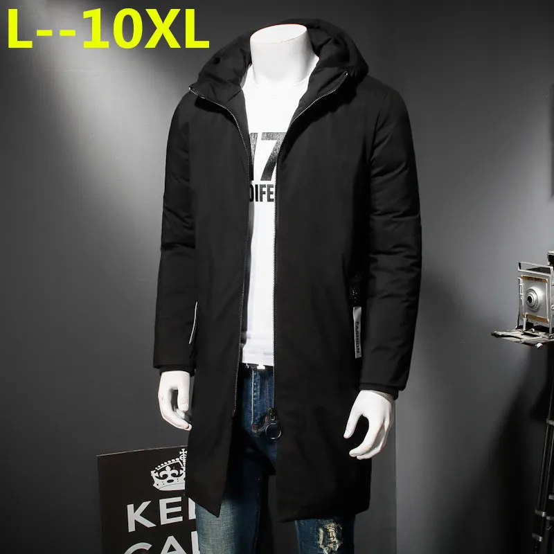 Большие размеры 10XL 9XL 8XL 6XL хит продаж зимняя теплая ветрозащитная Мужская куртка