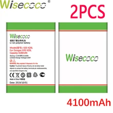 WISECOCO 2 шт. 4100 мАч батарея 17582580 Для DOOGEE X20 X20L мобильный телефон новейшее производство высокое качество батарея+ код отслеживания