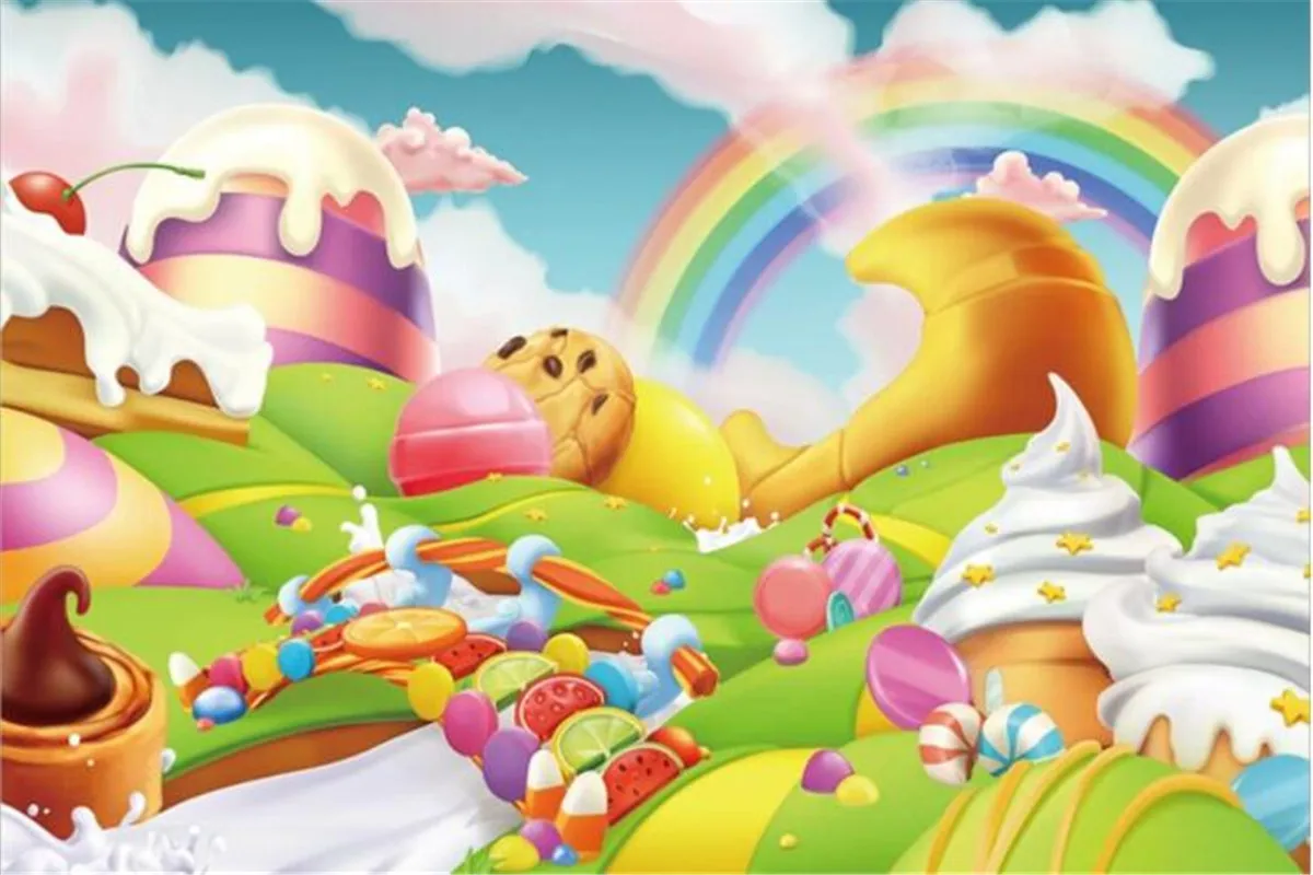 Leyiyi Sweet Dessert Backdrop 10x10ft Photography Backdrop Delicious Ice-Cream Sweet Lollipop Children Birthday Party Backdrop Kids Baby Girl Portraits Studio Props Leyiyi Sweet Dessert Backdrop 10x10ft Photography Backdrop Delicious Ice-Cream Sweet Lollipop Children Birthday Party Backdrop Kids Baby Girl Portraits Studio Props