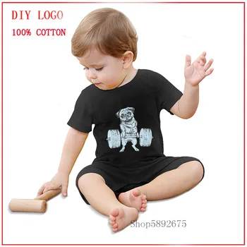 

Pug Lift Pug life Cotton Rompers Jumpsuit Cartoon Pajamas baby romper baby boy and baby girl clothes ropa de bebe Baby Clothes