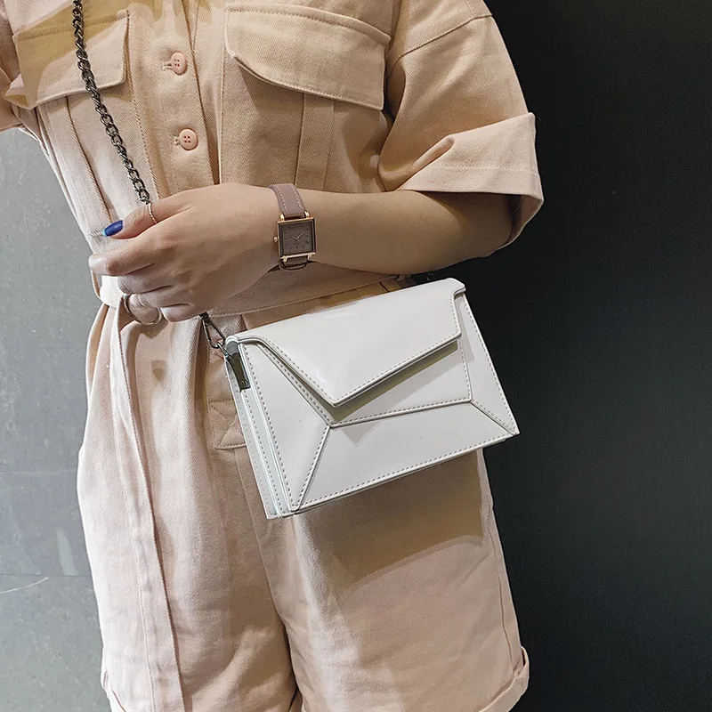 

New Arrival INS Bag WOMEN'S Bag New Style 2019 Back of Turtle Joint Western Style Versitile Fashion Chain Shoulder Bag