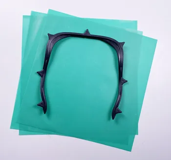 

Green Rubber Dam Sheets Carbon Fiber Frame Dental Natural Mint Adult Sheet X2Boxes Frame X2Pis