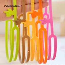 Горячая Распродажа милый силиконовый палец, Закладка, Офисная поставка, забавный подарок, Прямая, цвет случайный