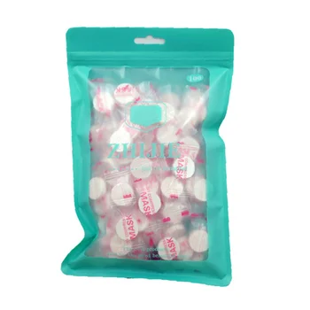 

100pcs DIY Compressed Mask Disposable Facial Mask Home Skin Care (Random Color)