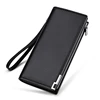 Genuine Leather Clutch Bag Wallet Long Men Phone Purse Business Card Holder Zipper&Hasp High Quality Brand Large capacity 2020 4