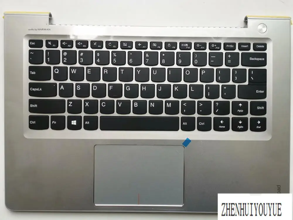 Для lenovo xiaoxin 510S-14 310S-14ISK C крышкой клавиатуры Серебряный