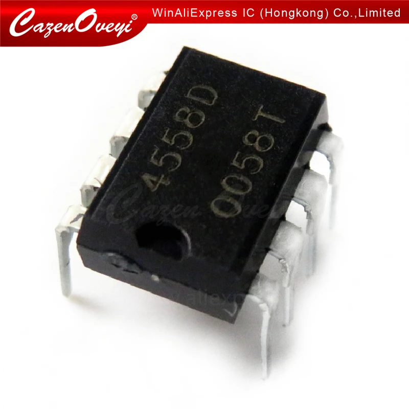 20 шт./лот JRC4558D NJM4558D JRC4558 NJM4558 4558 DIP-8 в наличии | Электронные компоненты и