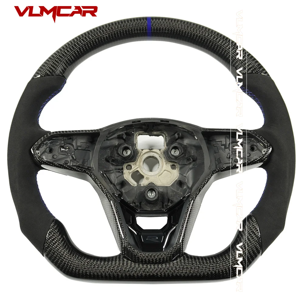 

Private Custom Carbon Fiber Steering Wheel For VW Golf 8 MK8 R