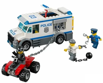 

Bela 198pcs 10418 Prisoner Transporter Urban Police City Building Blocks Bricks Toys Christmas Birthday Educational Gifts
