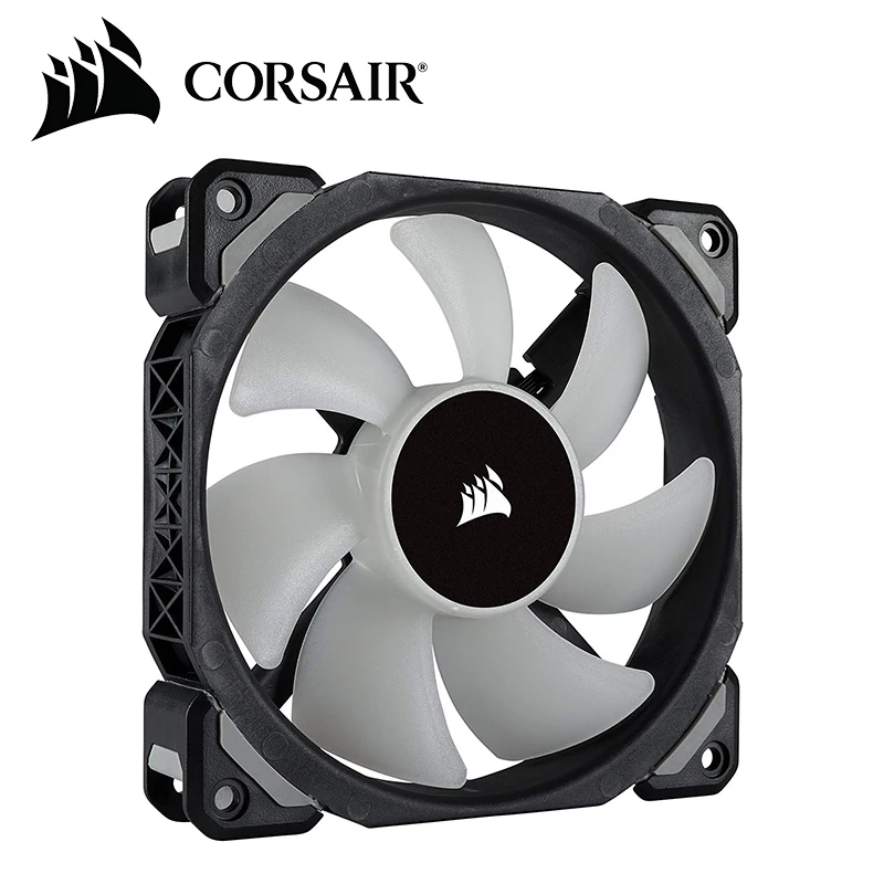 ML120 Single Pack Corsair ML120/ML140 PRO RGB 120 мм 140 мм Премиум магнитная левитация RGB светодиодный PWM вентилятор - Цвет лезвия: ML120 Single Pack