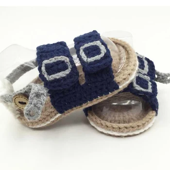 

QYFLYXUE hand-made Summer boy sandals Gentleman British style with open toes