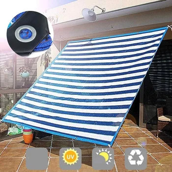 

6 size HDPE Anti-UV Sunshade Net Outdoor Garden Sunscreen Cloth Car Sunblock Shade Cover Plant Greenhouse Cover 90% Shading Rate