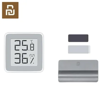 

MiaoMiaoCe E-Link INK Screen Digital Moisture Meter High-Precision Thermometer Temperature Humidity Sensor LCD