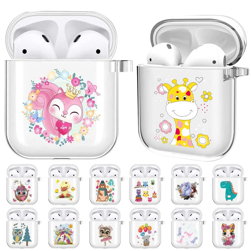 

AirPods Cases for Apple Airpods 1st / 2nd Generation Soft Silicone Charging Box Bags Bluetooth Wireless Earphone Cover