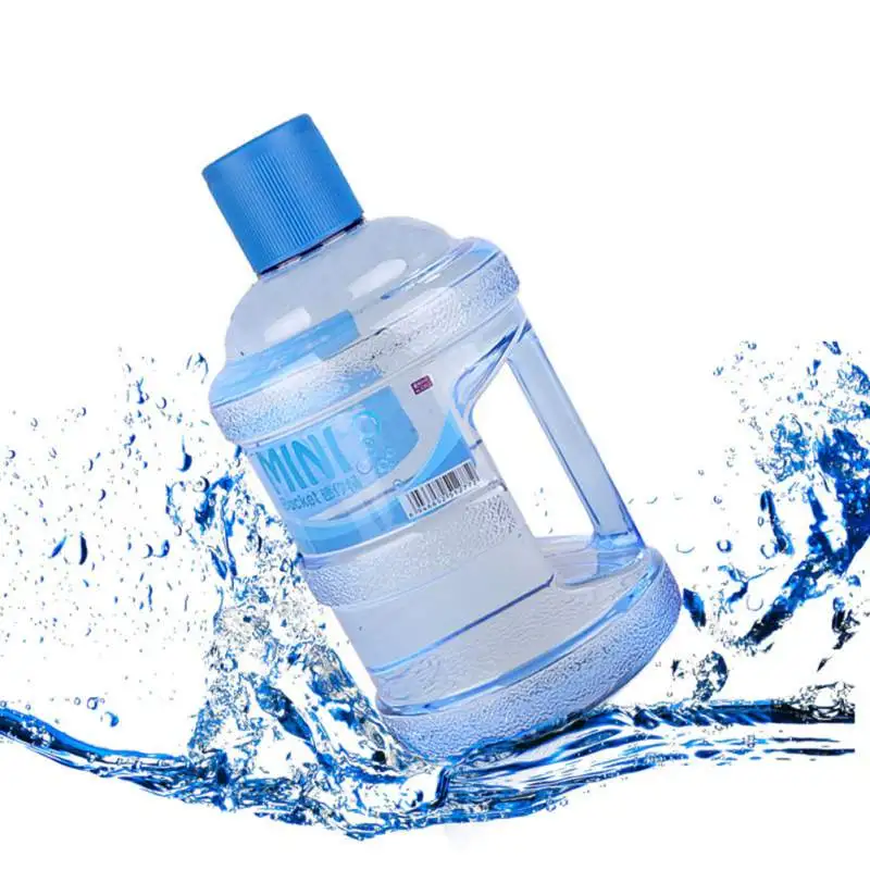 Прямая поставка большая наружная бутылка для воды 630 мл ведро бутылка с ручкой, герметичная пластиковая портативная чашка для воды для путешествий