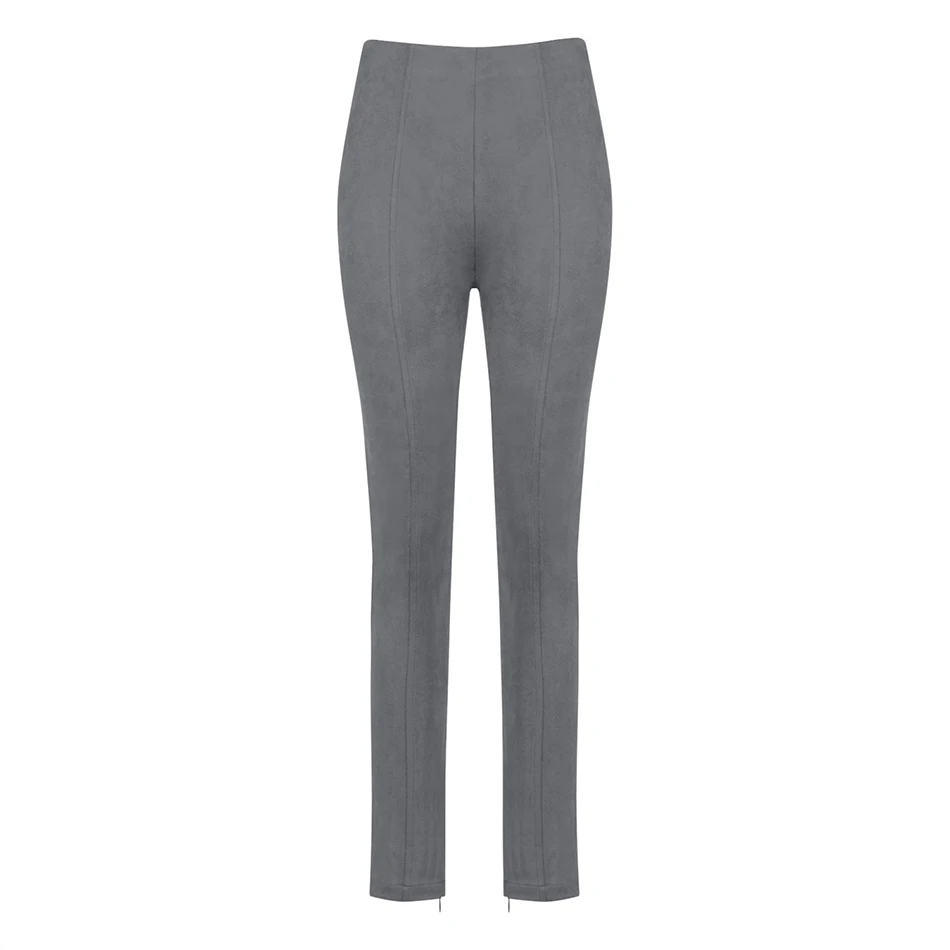 Amily. c летние женские брюки Сексуальная облегающая юбка-карандаш брюки молния Летающий клуб знаменитостей вечерние серые коричневые брюки Vestidos