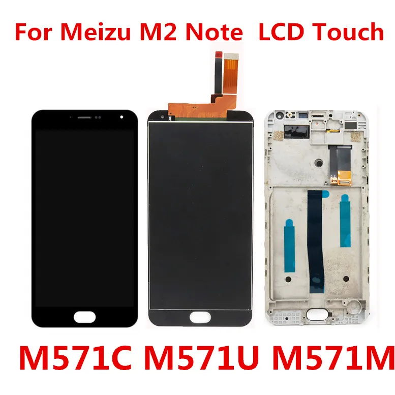 

Quality LCD+Frame For MEIZU M2 Note M571C/U/M Lcd Display Screen Replacement For MEIZU M2 Note M571 Digiziter Assembly