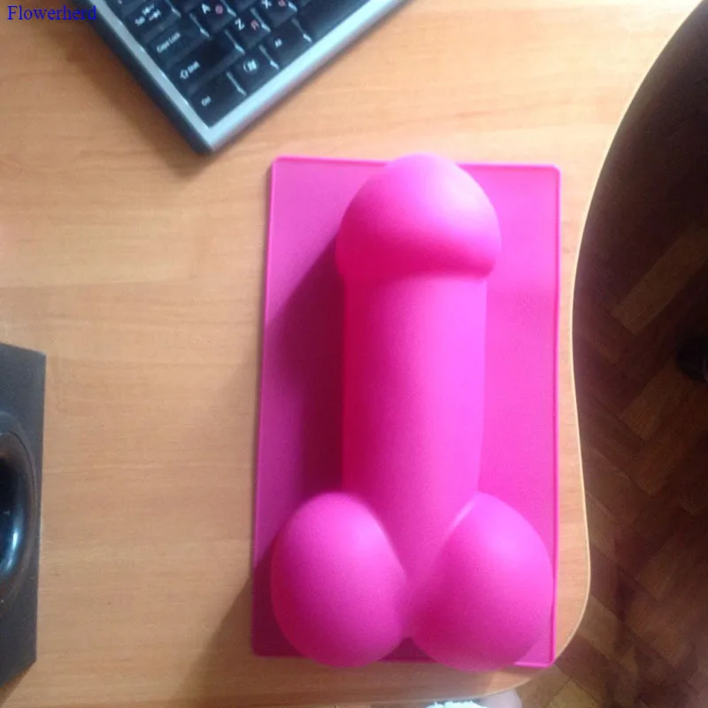 Новинка ручной работы мыло Плесень шоколадный Лед Плесень 3D любовник сюрприз мужской сексуальный пенис силиконовая форма для дня рождения помадка торт украшение