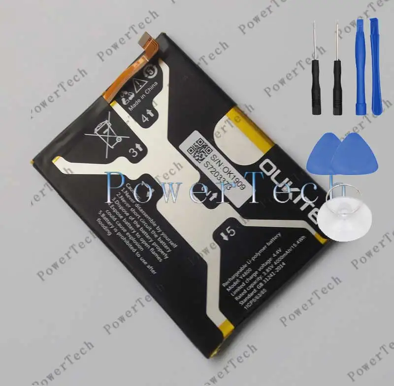 

New Original Oukitel Y4800 Battery 4000mAh High Capacity Long Standby Time With Tools For Oukitel Y4800 Replacement Battery