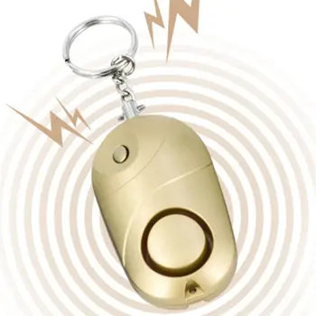 

5 5 Pack Safesound Personal Alarm, 130 db Emergency Safety Key Chain, Self-Defense Security Safe Sound Alarm Mini LED Flashlight