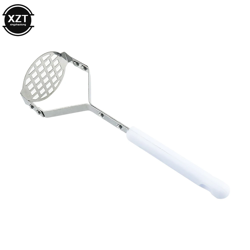 Potato Masher Stainless Steel Pressed Potato Ricer Puree Juice Maker Pusher Smooth Mashed Potatoes Crusher Fruit Kitchenware