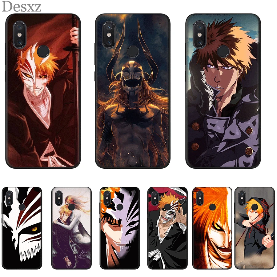 Чехол для мобильного телефона из ТПУ Redmi версия 4 4X5 6 7 Pro 5A Prime Cover Bleach Ichigo полые