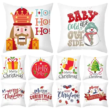 

Christmas Pillowcase Santa Claus Merry Christmas Decorations For Home Xmas 2020 Ornaments Navidad New Year Decor 2021