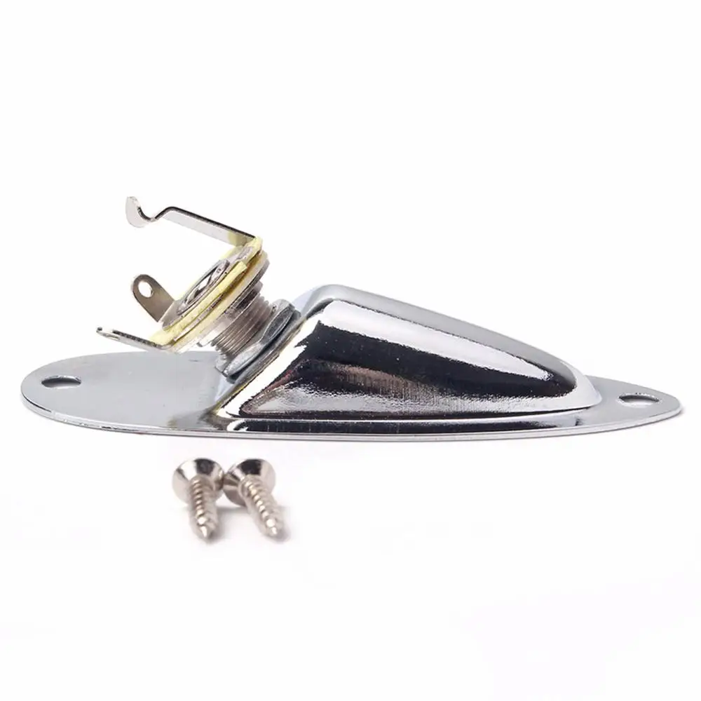 

Mini Boat Shape Acoustic Electric Guitar Pickup Output Input Jack Plug Socket