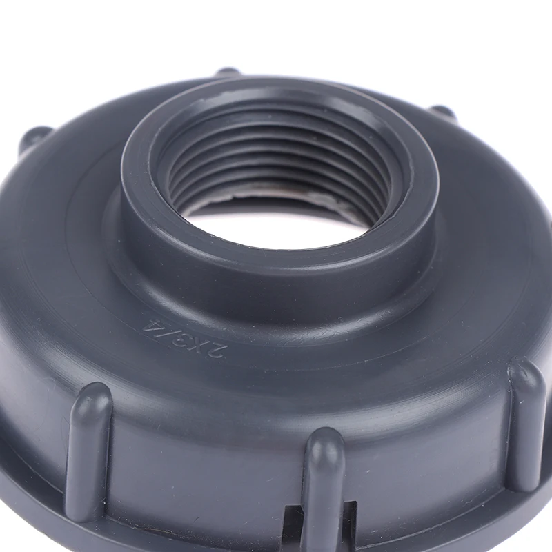 1pc Durable Ibc Tank Fittings S60X6 Coarse Threaded Cap 60Mm Female Thread To 1/2 ", 3/4", 1 "Adapter Connector