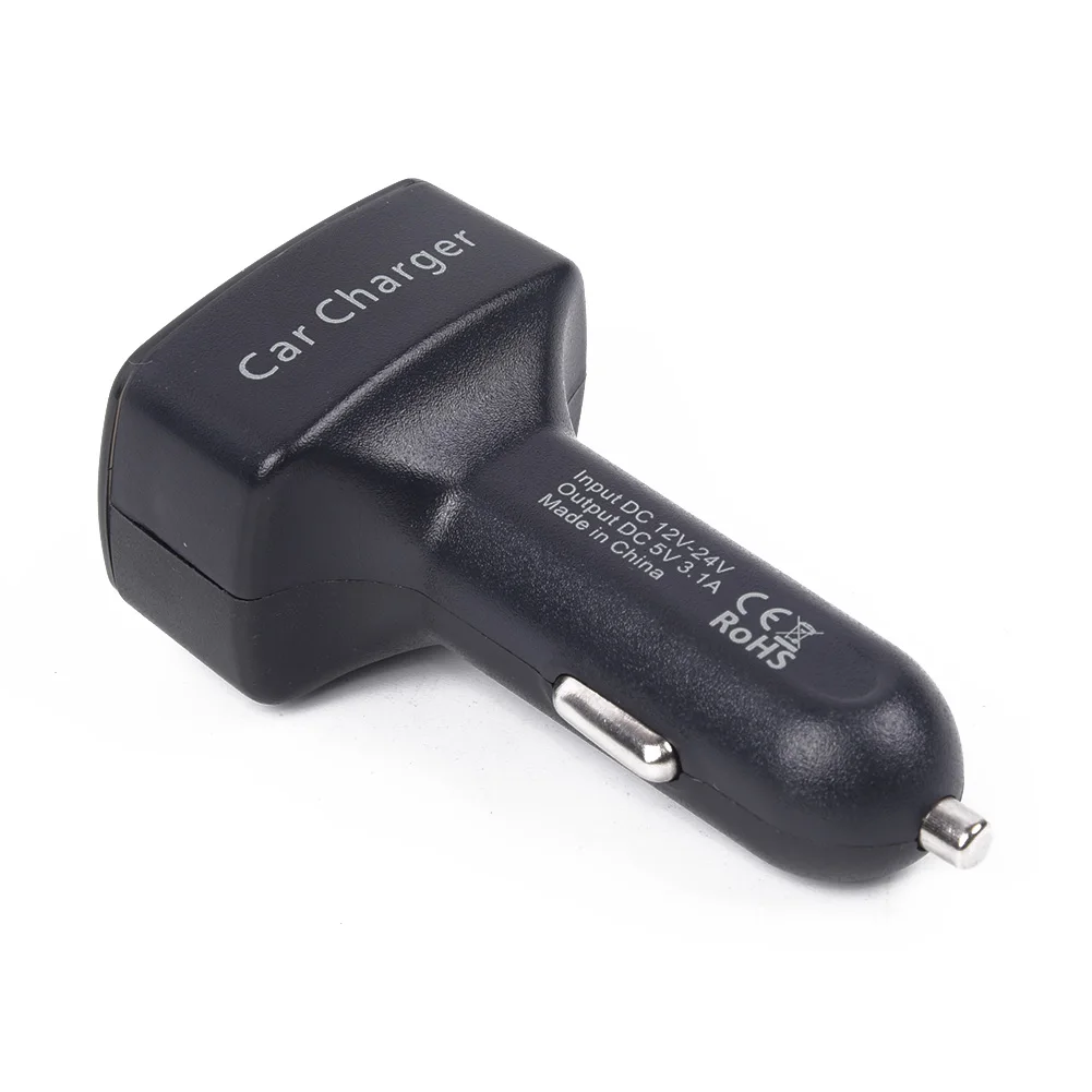 Планшеты Авто Вольт Ампер метр 2-USB зарядка автомобильное зарядное устройство светодиодный дисплей зарядка и надежная производительность