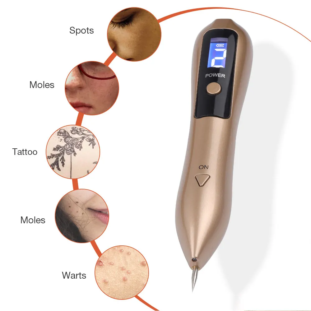 Laser Plasma Pen Freckle Remover Machine LCD Mole Removal Dark Spot Remover Skin Wart Tag Tattoo Remaval Tool Beauty Salon - Image 4