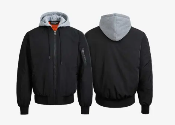 black M Xiaomi Горячая хлопковая теплая куртка для хранения, впитывающая инфракрасное тепло, мужская и женская куртка, съемная нагревательная ткань hatSmart - Цвет: black M