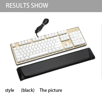 

PU Leather Mouse Pad For Laptop Gaming Keyboard Hand Rest 104 Keys Anti-Skid Keyboard Wrist Rest Pad Wrist Support Hand Pad