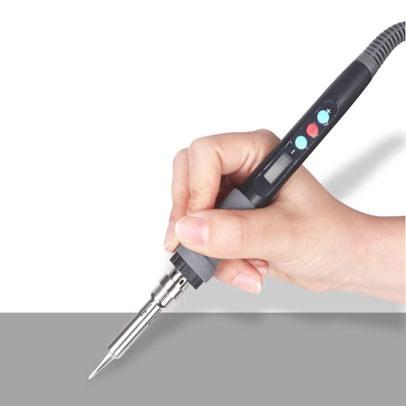 Digital Display Constant Temperature Electric Soldering Iron Electric Luo Iron Suit Electric Welding Pen Adjustable Temperature