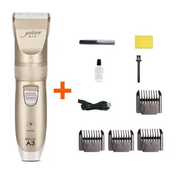

1pc Electric Hair Cutting Trimmer With Usb Cable Professional Hair Clipper Electric Set Rechargeable Hair Digital Trimme W0B7