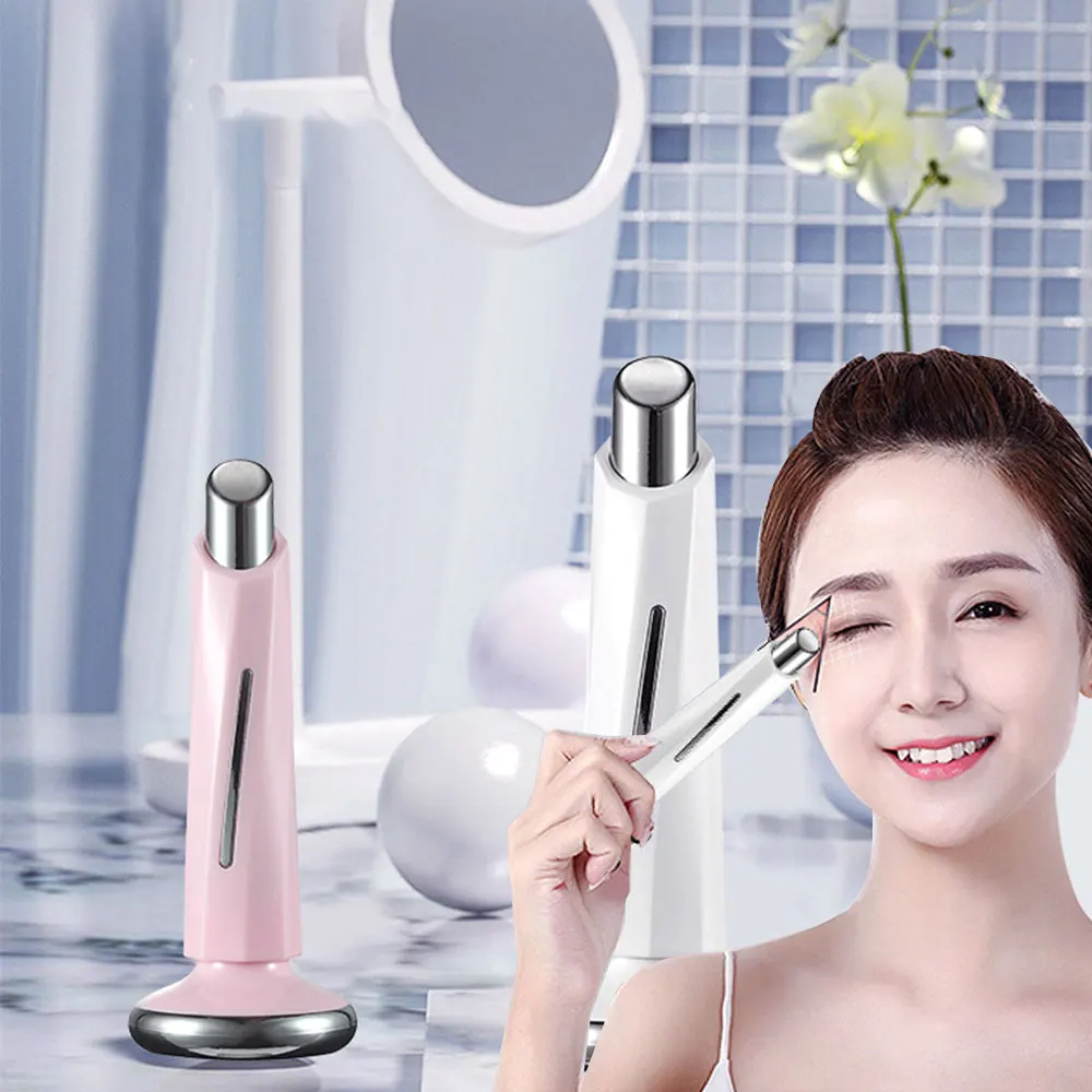 

Lipstick Shape Ion Face Beauty Device Ultrasound Essence Magnetic Import Instrument Eye Massage Instrument