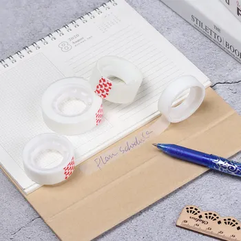 

3 PCs New Transparent Writable Masking Tapes Magic Invisible Tape Scrapbooking Adhesive Stickers Office Decor Stationery