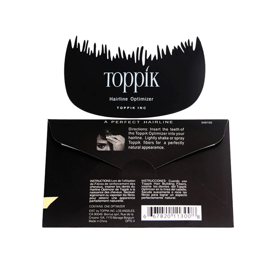 Toppik оптимизатор волос для Toppik здания волос кератина волокна парикмахерские расчески для волос от облысения стартер волосы гребень