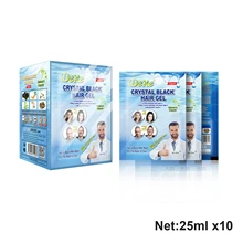 10 шт./компл. Dexe с украшением в виде кристаллов черные волосы гель только 5 минут стать черное зарядное устройство с быстрой маска для волос на основе красителя мелки