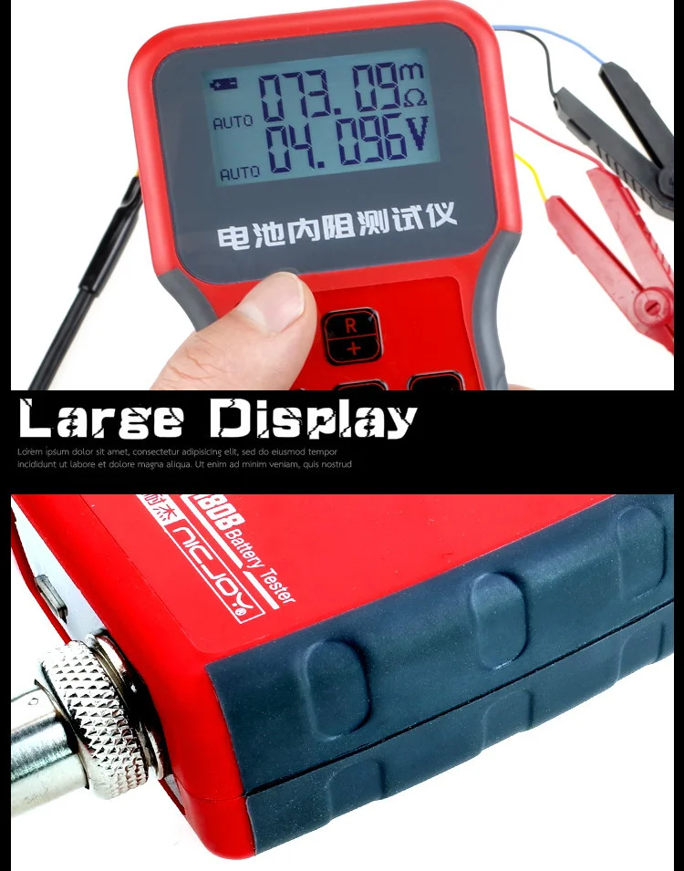 lítio de alta precisão yr1030 yr1035 upgrade18650