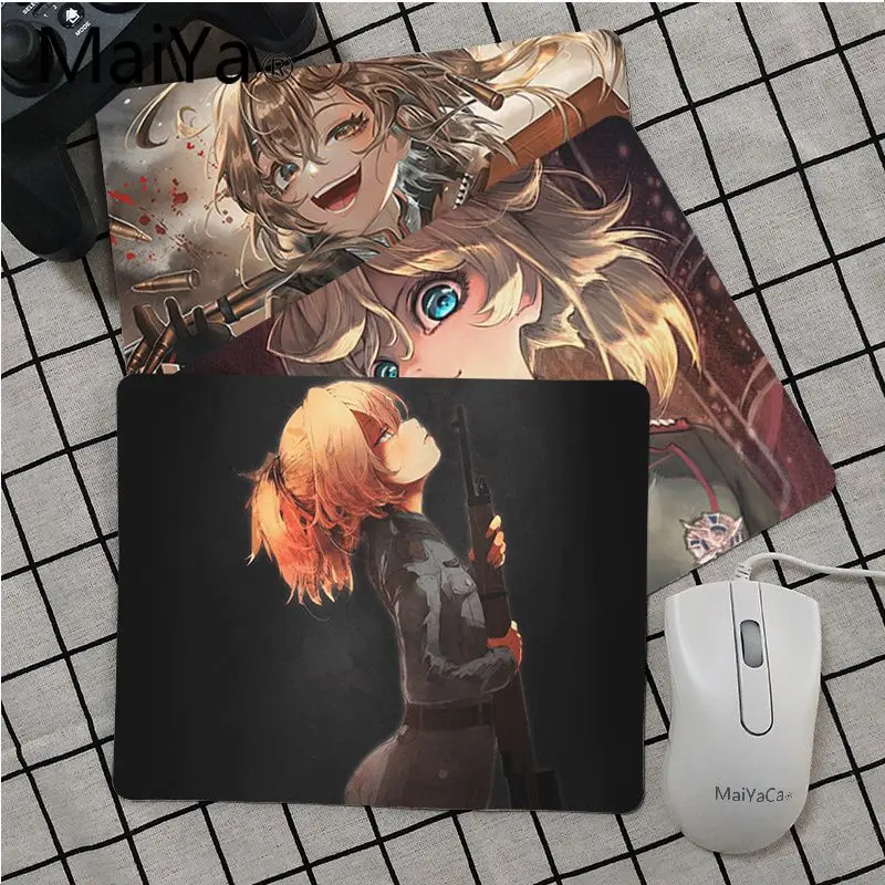 Maiya Высококачественная игровая мышь Tanya Degurechaff Youjo Senki для ноутбука игровой коврик