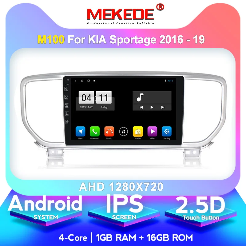Android 10,0 2din автомобильный Радио Мультимедиа Видео плеер для KIA Sportage KX5 навигация gps 4+ 64G 2.5D ips экран 4G lte - Цвет: 16G model