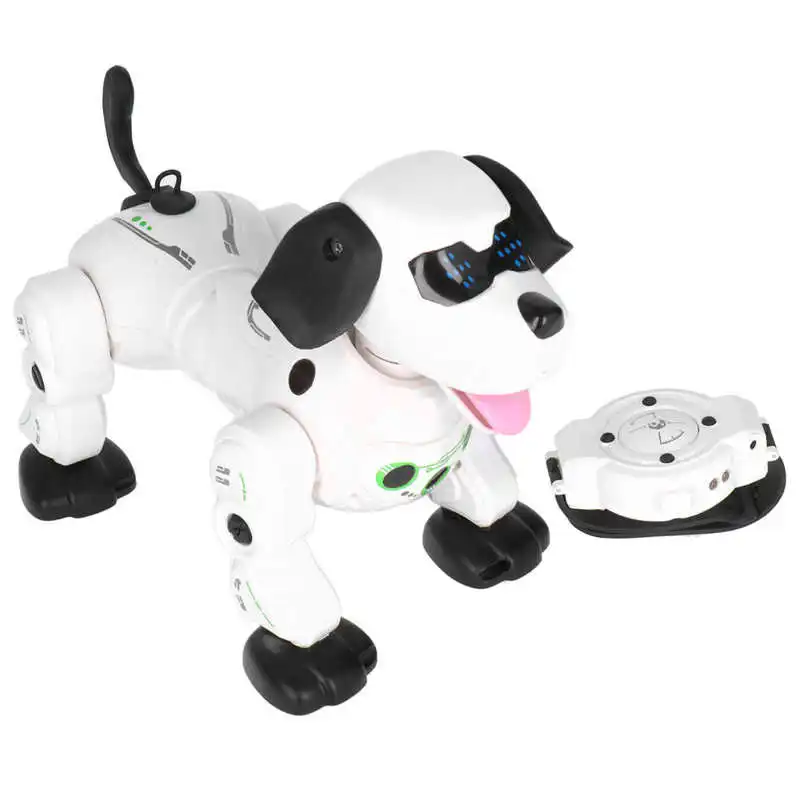 2.4G Wireless Kids Toy Intelligent Robot Dog Electronic Pet kid Gift Spray Remote Control For children's Watches | Игрушки и хобби