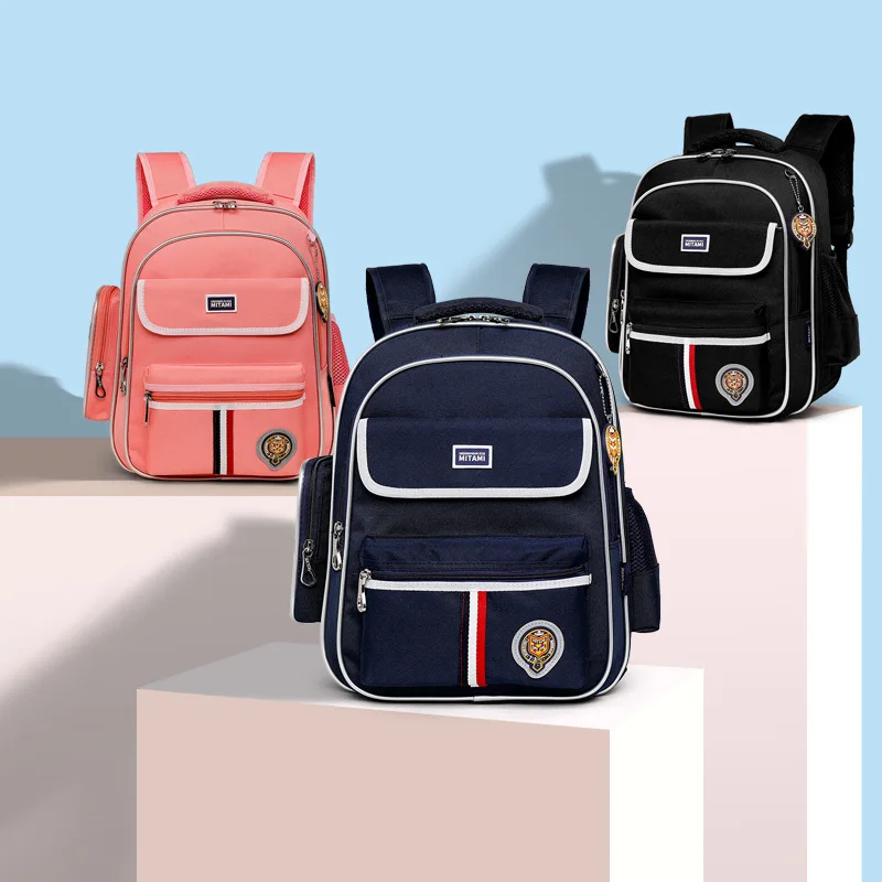 

Manufacturers Direct Supply Schoolbag for Elementary School Students BOY'S Spine-Backpack 1-6 Grade Children Nobility School Bag