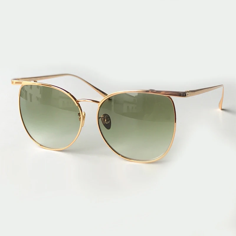 No5 Sunglasses Солнцезащитные очки "кошачий глаз", женские брендовые дизайнерские очки высокого качества, Женские винтажные Модные солнцезащитные очки с упаковочной коробкой - Цвет линз: No5 Sunglasses