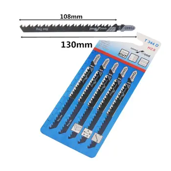 

5Pcs/Set HCS/HSS Curve Saw Jigsaw Reciprocating Blade for Metal Woodworking Tool N1HF